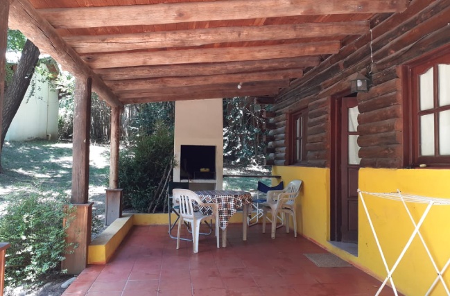 Galería con asador